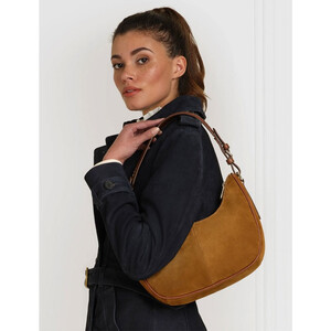 Fairfax & Favor Fairfax & Favor Tetbury Crescent Bag in Tan