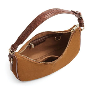 Fairfax & Favor Fairfax & Favor Tetbury Crescent Bag in Tan
