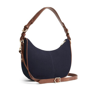 Fairfax & Favor Fairfax & Favor Tetbury Crescent Bag in Navy