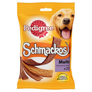 Pedigree Pedigree Schmackos Dog Treats Multi Pack of 20 