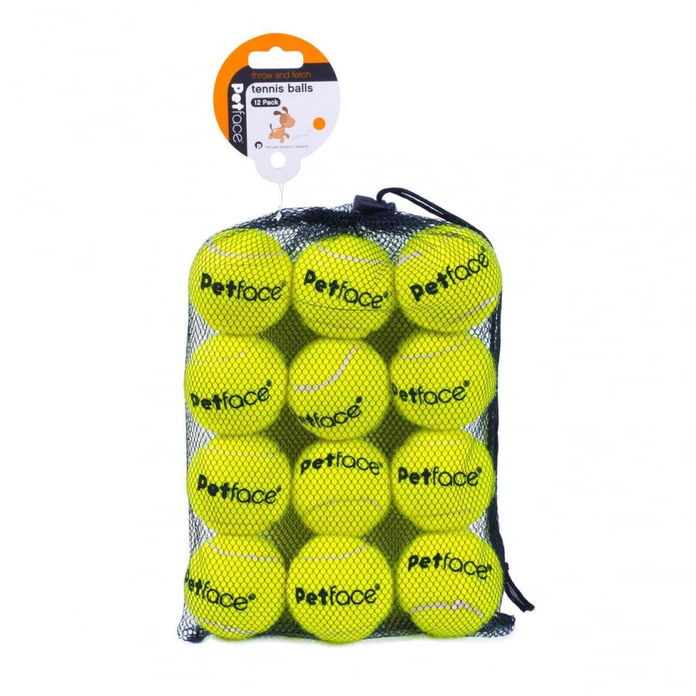 Petface Petface Tennis Balls (Pack of 12) 