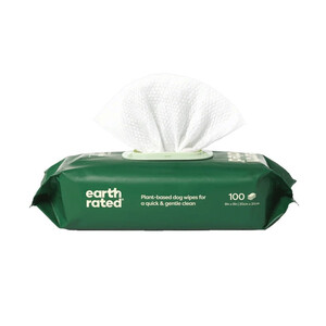 Earth Rated Earth Rated Grooming Wipes Unscented 