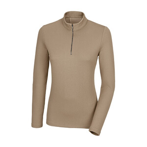 Pikeur Pikeur Sports 1/4 Zip Top (4271) in Taupe