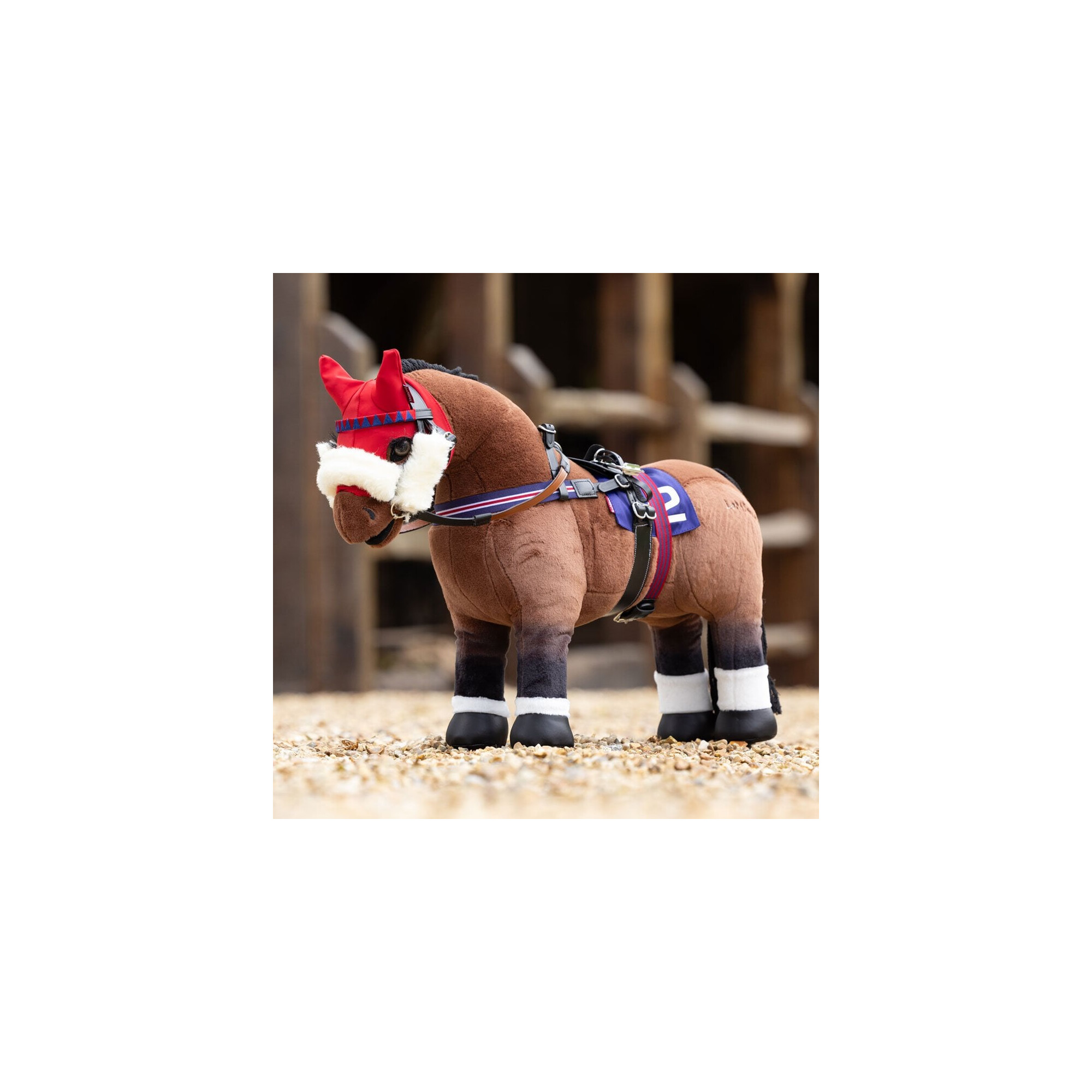 LeMieux Toy Pony Chancer Racing Thoroughbred Soft Kids Mini Play Horse
