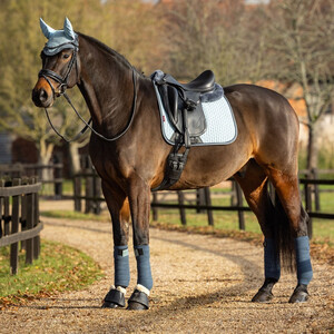LeMieux LeMieux Suede Dressage Square in Glacier