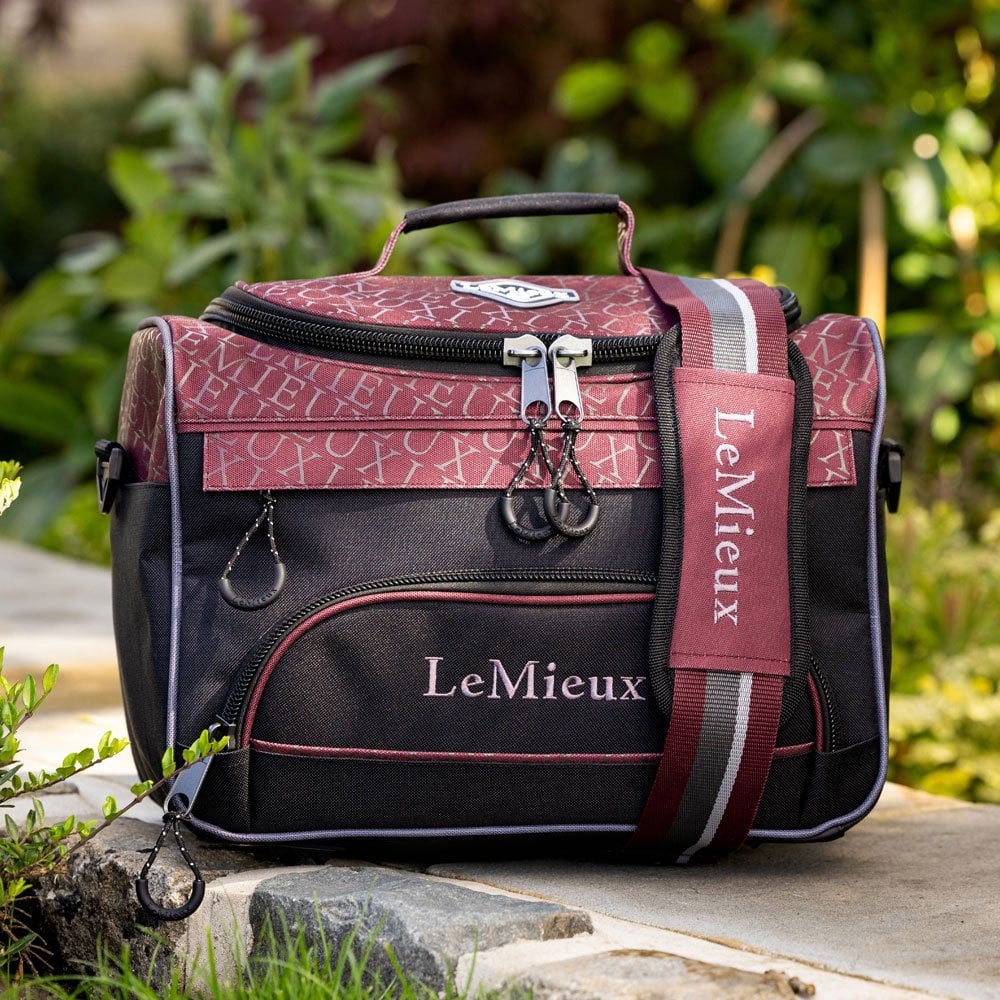 LeMieux Elite ProKit Lite Grooming Bag Burgundy