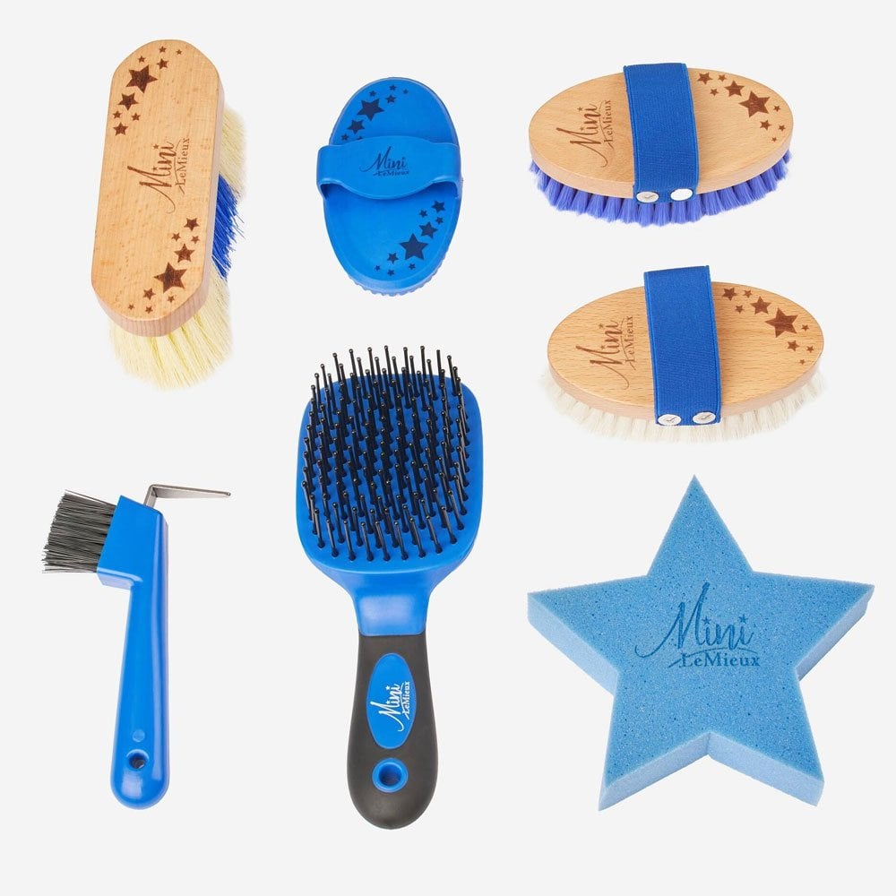 LeMieux Mini Grooming Kit Blue