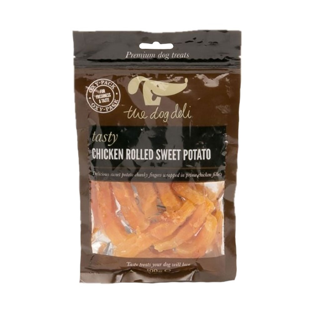 Petface The Dog Deli Chicken Rolled Sweet Potato 100g 