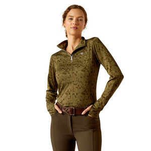 Ariat Ariat Prophecy 1/4 Zip Base Layer in Relic
