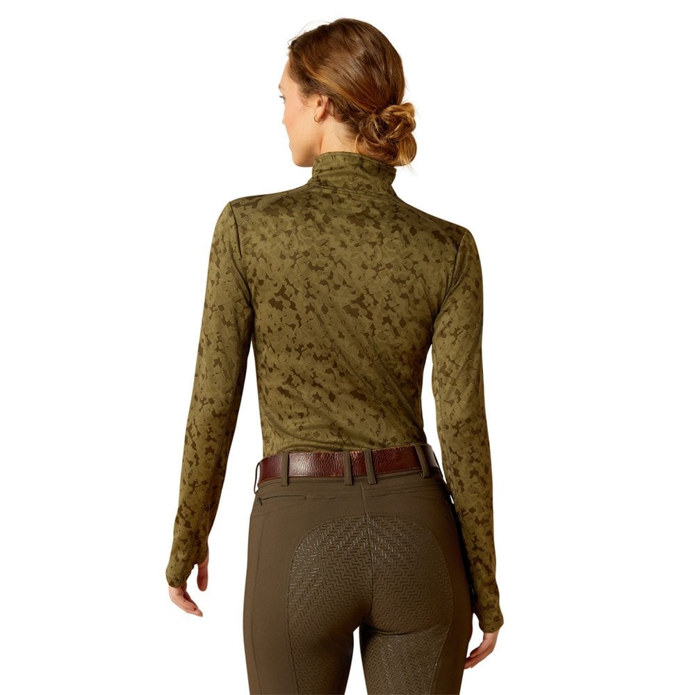 Ariat Prophecy 1/4 Zip Base Layer Green