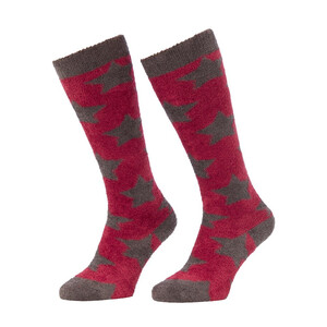 LeMieux LeMieux Sasha Star Fluffies Socks in Ember