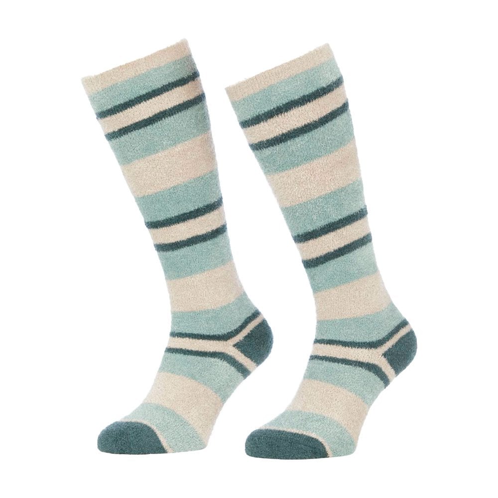 LeMieux LeMieux Sabrina Stripe Fluffies Socks in Petrol