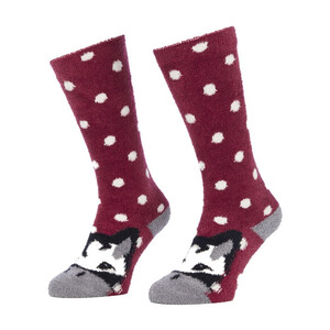 LeMieux LeMieux Character Fluffies Socks in Razzle