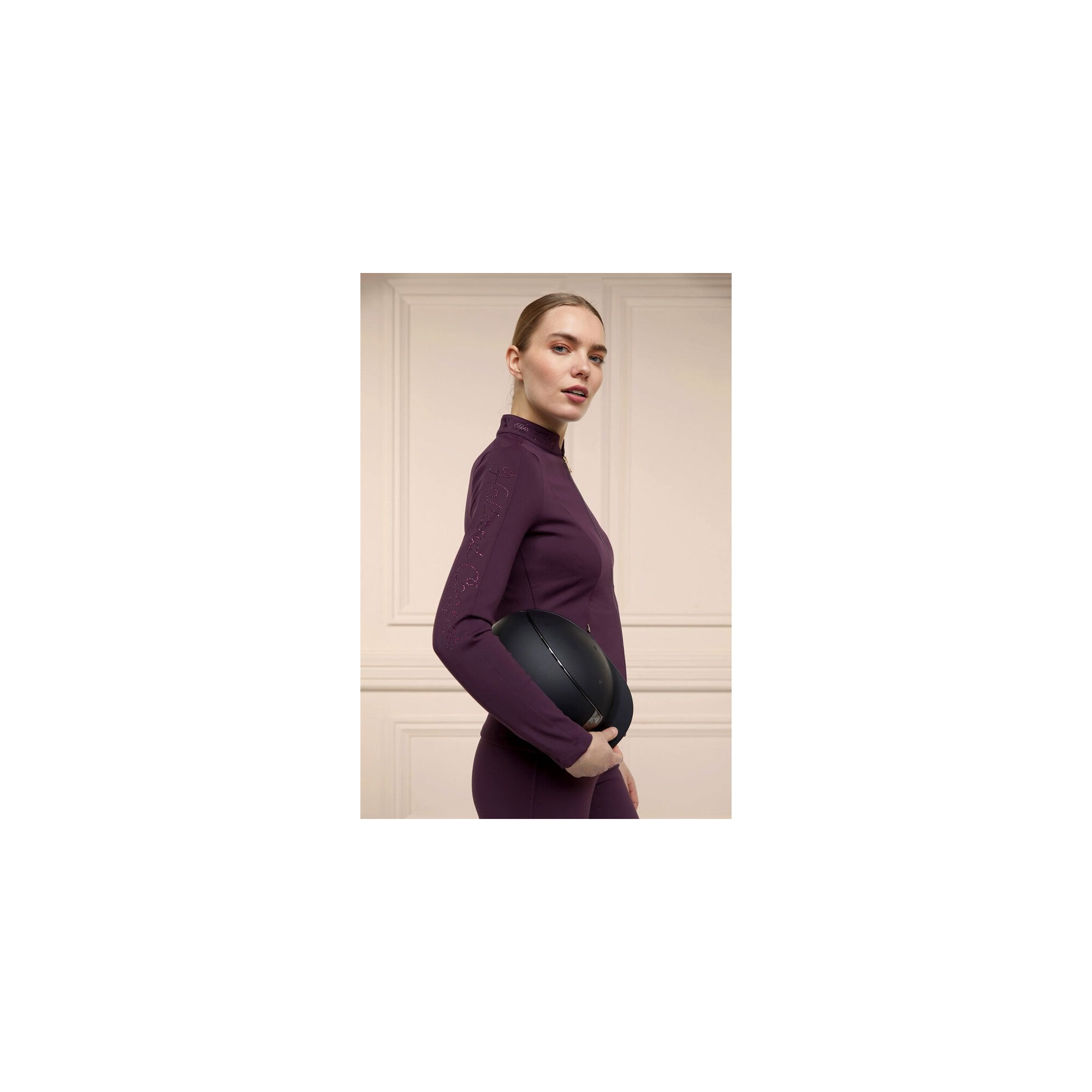 Holland Cooper Crystal Training Zip Sweatshirt | Houghton Holland Cooper Crystal Training Zip Sweatshirt | Houghton