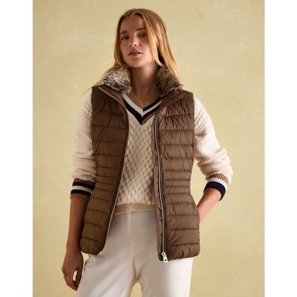Joules Beckley Gilet Brown