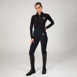 Shires Shires Aubrion Team Winter Riding Tights in Black