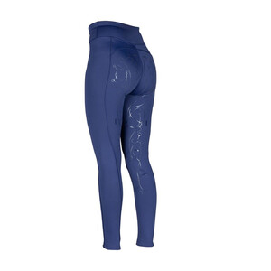 Shires Shires Aubrion Team Winter Riding Tights in Navy
