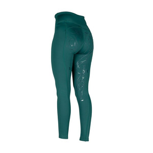 Shires Shires Aubrion Team Winter Riding Tights in Green