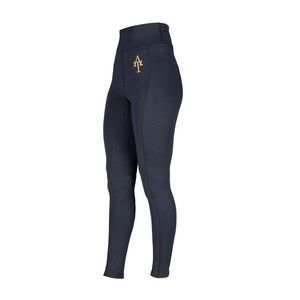 Shires Shires Aubrion Team Young Rider Winter Riding Tights in Black