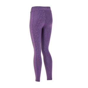 Shires Shires Aubrion Non-Stop Young Rider Riding Tights in Purple