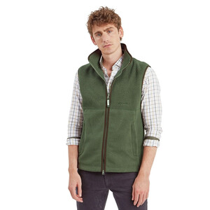 Schoffel Schoffel Oakham Retro Fleece Gilet in Woodland