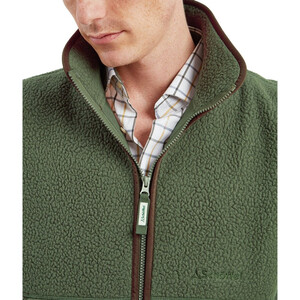 Schoffel Schoffel Oakham Retro Fleece Gilet in Woodland