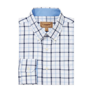 Schoffel Schoffel Brancaster Shirt in Imperial Blue