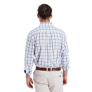 Schoffel Schoffel Brancaster Shirt in Imperial Blue