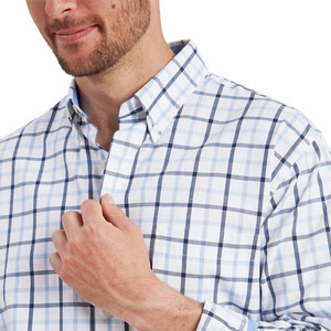 Schoffel Schoffel Brancaster Shirt in Imperial Blue