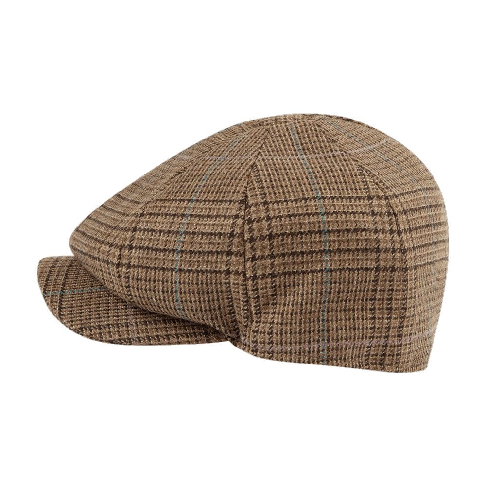 Schoffel Schoffel Ladies Newsboy Tweed Cap in Teviot Tweed