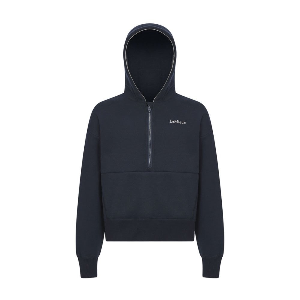 LeMieux LeMieux Young Rider Hettie Half Zip Hoodie in AW24 Navy