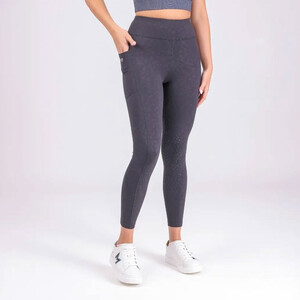 Shires Shires Aubrion Non-Stop Riding Tights in Charcoal