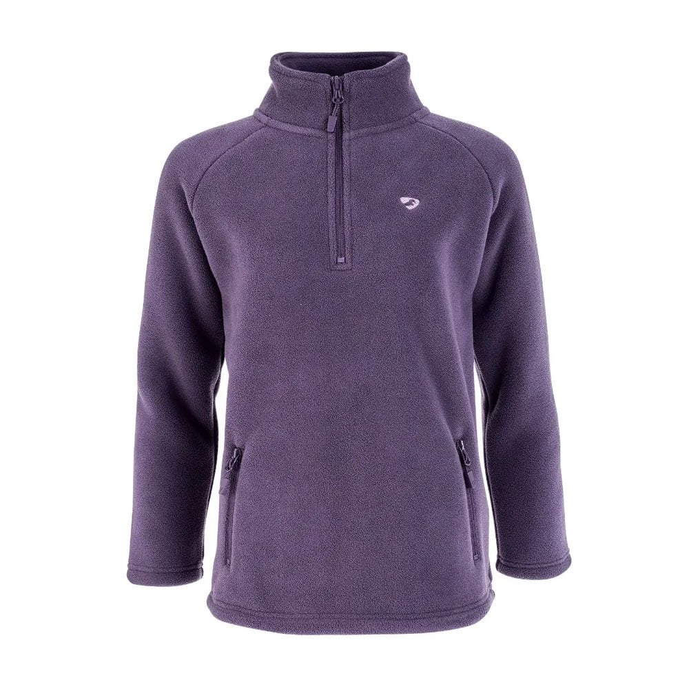 Shires Shires Aubrion Restore Young Rider 1/2 Zip Fleece in Purple