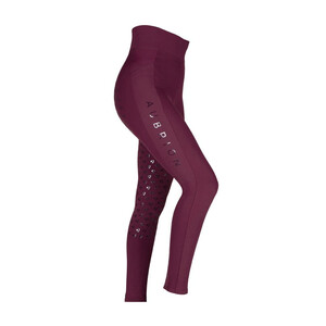 Shires Shires Aubrion Eltar Riding Tights in Black Cherry