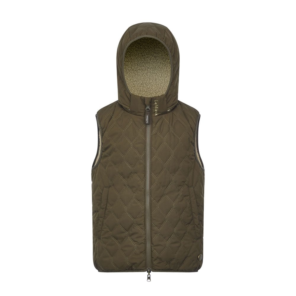 LeMieux LeMieux Eloise Young Rider Reversible Winter Gilet in Alpine