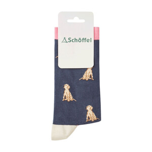 Schoffel Schoffel Ladies Socks in Navy Labrador