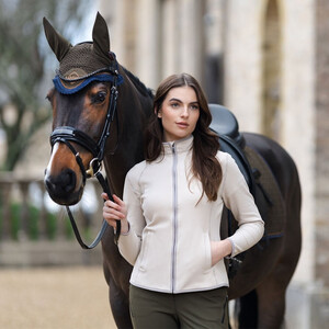 LeMieux LeMieux Faye Zip Through Fleece in Stone