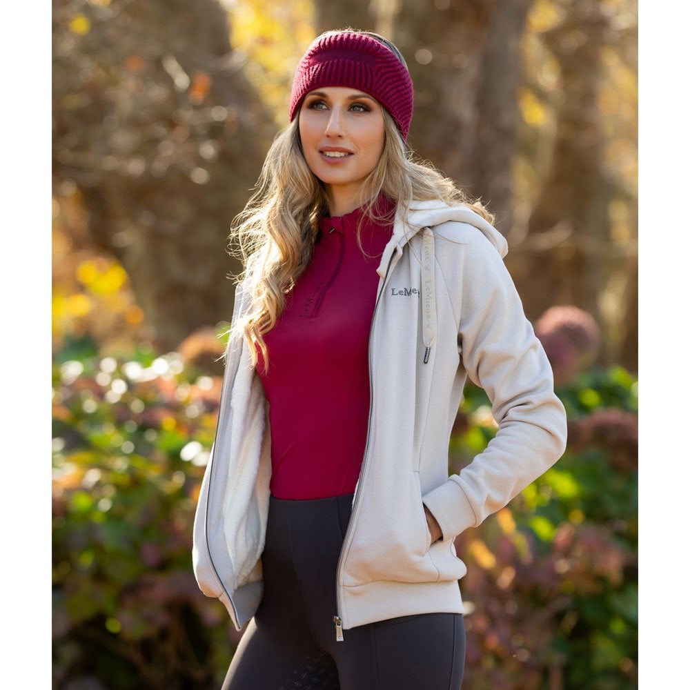 LeMieux Leia Lined Hoodie Beige