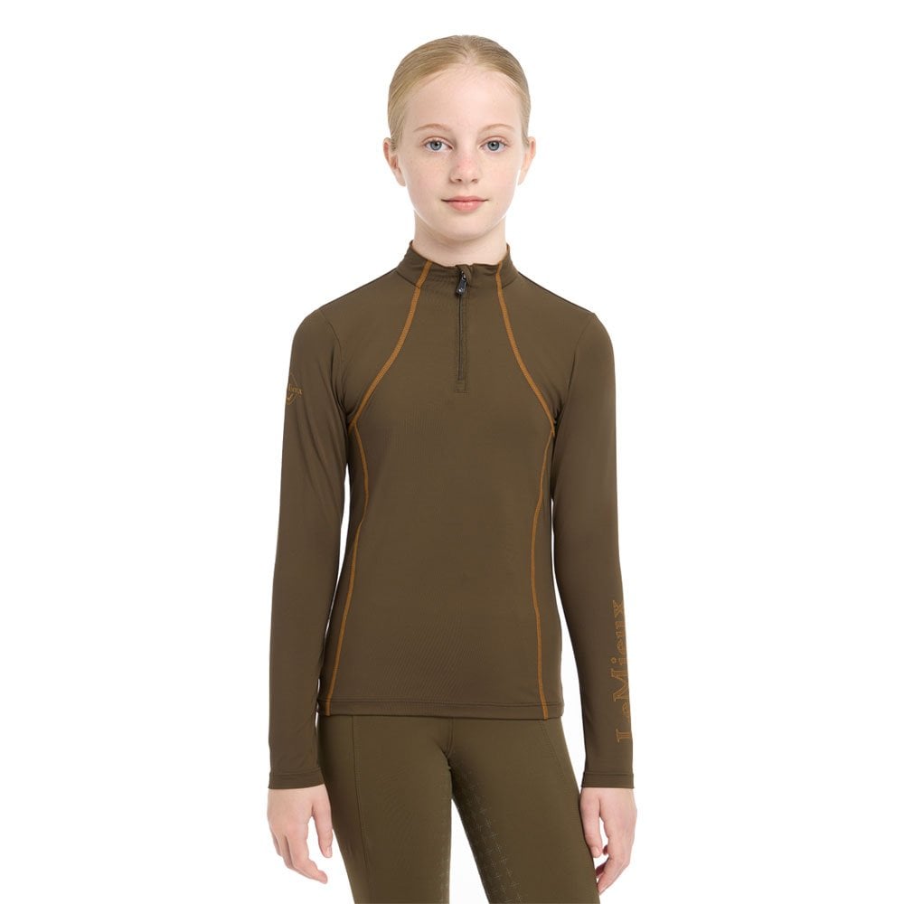 LeMieux Young Rider Base Layer Green