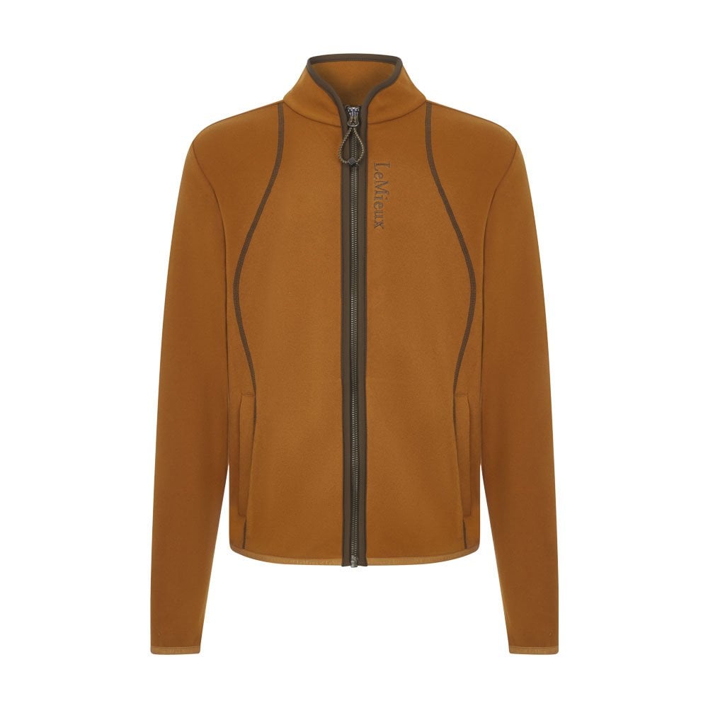 LeMieux LeMieux Young Rider Felicity Fleece Zip Through in Ginger