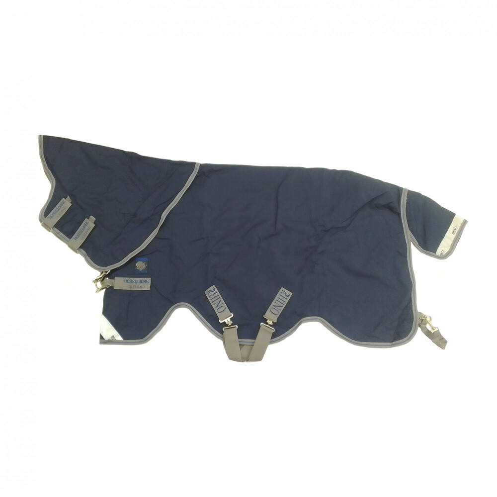 Horseware Horseware Rhino Pony Plus 100g Turnout in Navy/Titanium Grey