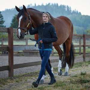 Ariat Ariat Avail Half Grip Riding Tights in Navy