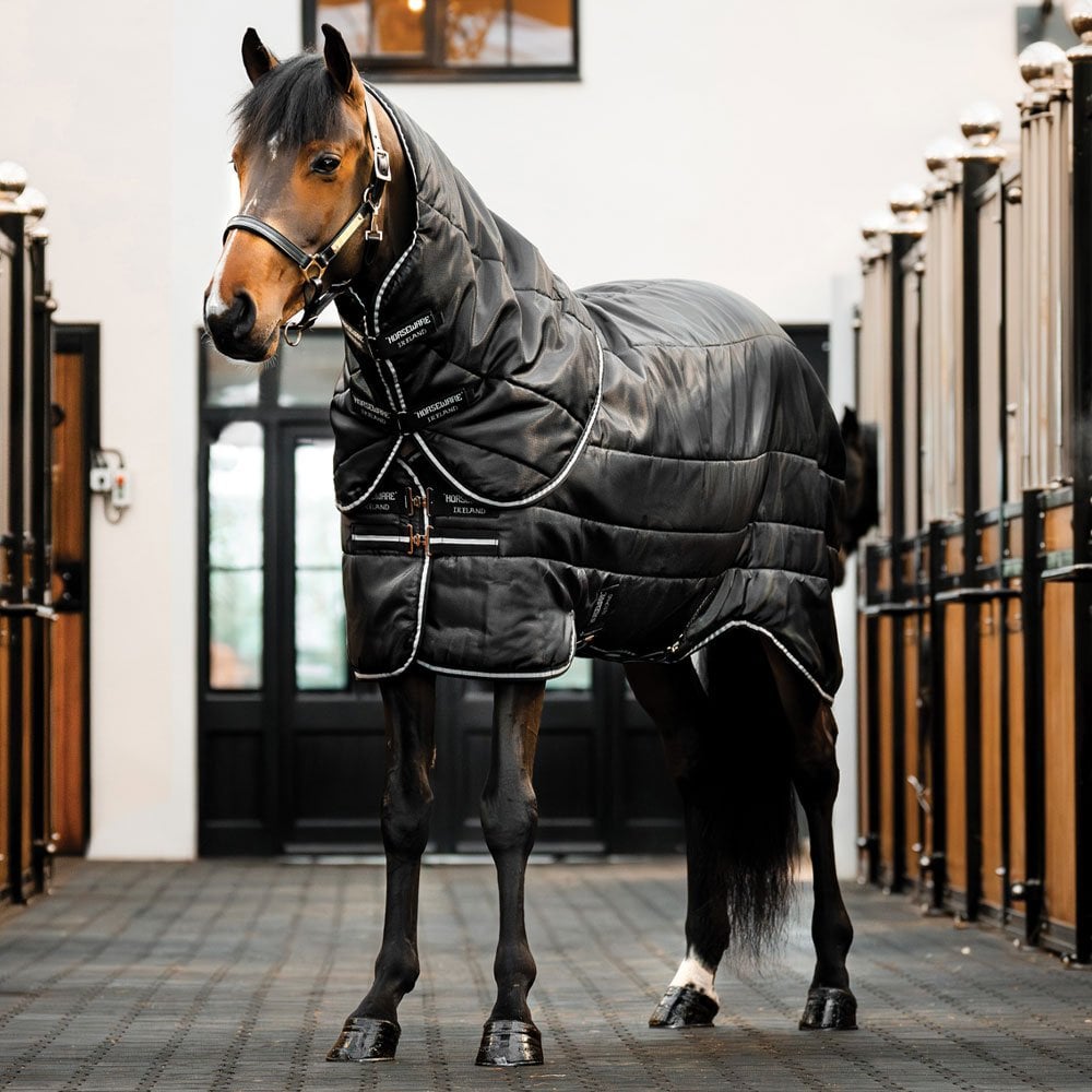 Horseware Horseware Easy-Layer Plus Medium 200g Stable Rug in Black/Silver
