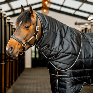 Horseware Horseware Easy-Layer Plus Heavy 400g Stable Rug in Black/Silver