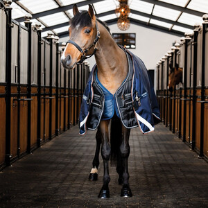 Horseware Horseware Easy-Layer Plus Heavy 400g Stable Rug in Black/Silver