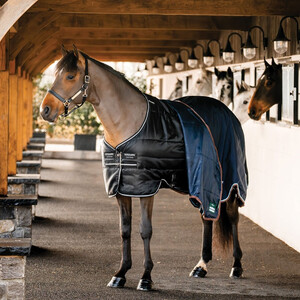 Horseware Horseware Easy-Layer Plus Heavy 400g Stable Rug in Black/Silver