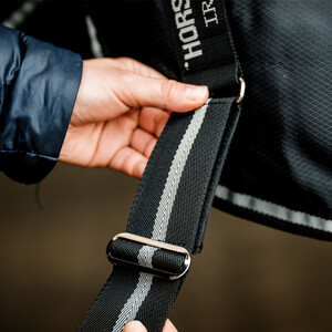 Horseware Horseware Easy-Layer Plus Heavy 400g Stable Rug in Black/Silver
