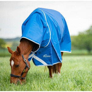 Shires Shires Highlander Original 200g Turnout Rug & Neck Set in Blue