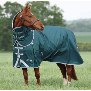 Shires Shires Highlander Original 300g Turnout Rug & Neck Set in Green