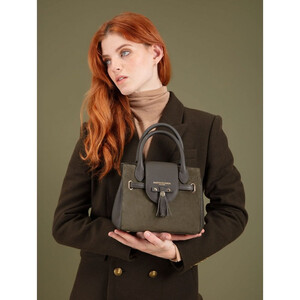 Fairfax & Favor Fairfax & Favor Mini Windsor Handbag in Moss Green